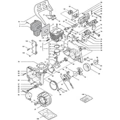 GD 45 - 2007 - 224618006/07 - Castel Garden Chainsaw Engine Diagram