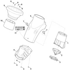 Viking GE 150.1 - Funnel - Parts Diagram