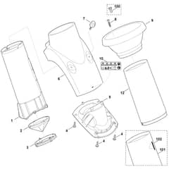Viking GE 250 - Funnel - Parts Diagram