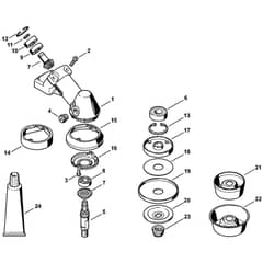 Genuine Stihl FS350 - Gear head 02