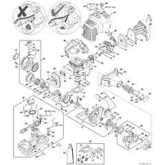 Genuine Stihl HL94 C-E - Engine up to Serial Number 514368761