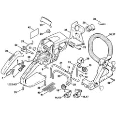 Genuine Stihl MS250 / M - Handle housing