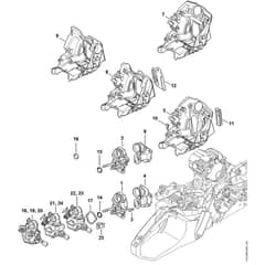 Genuine Stihl MS362 - Carburettor bracket