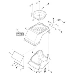 Stihl GH370.0 S - Housing - Parts Diagram