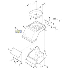 Stihl GH370.1 S - Housing - Parts Diagram
