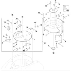 Stihl GH460.0 C - Blade Set (Chipping) - Parts Diagram