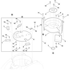 Stihl GH460.1 C - Blade Set (Chipping) - Parts Diagram