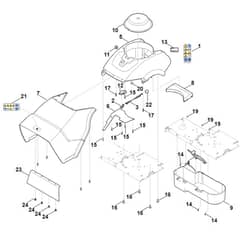 Stihl GH460.1 C - Housing - Parts Diagram