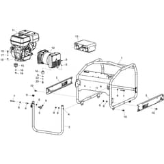 Belle GPX Range - Main Assembly (GPX 5000W)
