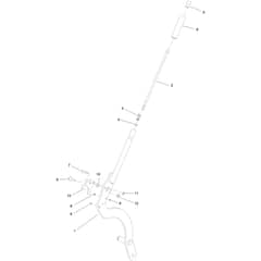 Toro GrandStand 122cm - 72504TE (412200000 - 414299999) HOC Lever No. 130-1755
