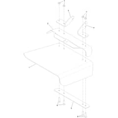Toro GrandStand 122cm - 72504TE (417100000 - 417499999) Deflector No. 163-4031