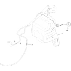 Toro GrandStand 122cm - 72504TE (417100000 - 417499999) Fuel Tank