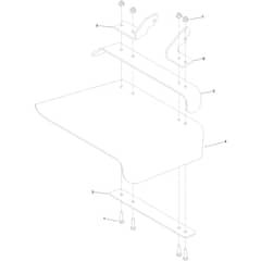 Toro GrandStand 122cm - 72504TE (400000000 - 406999999) Deflector No. 120-2451
