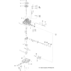 Toro GrandStand 122cm - 72504TE (400000000 - 406999999) RH Transmission No. 138-5839