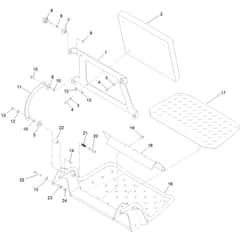 Toro GrandStand 122cm - 72542TE (414200000 - 416999999) Platform