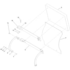 Toro GrandStand 91cm - 74534TE (311000001 - 311999999) Cushion No. 117-9770