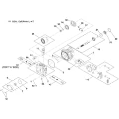 Toro GrandStand 91cm - 74534TE (311000001 - 311999999) Hydraulic Pump No. 119-0176