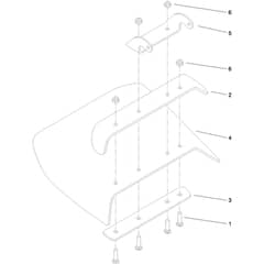 Toro GrandStand 91cm - 74534TE (310000001 - 310999999) Deflector No. 119-2347