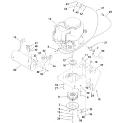 Toro GrandStand 91cm - 74534TE (310000001 - 310999999) Engine