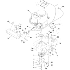 Toro GrandStand 91cm - 74534TE (313000001 - 313999999) Engine