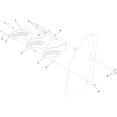Toro GrandStand 91cm - 74534TE (313000001 - 313999999) Height-of-Cut Plate