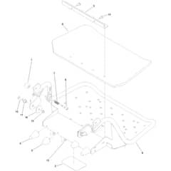 Toro GrandStand 91cm - 74534TE (314000001 - 314999999) Platform No. 117-7675