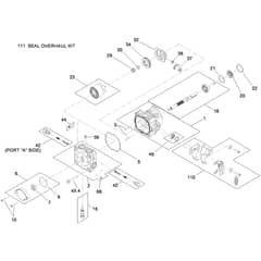 Toro GrandStand 91cm - 74534TE (315000001 - 315999999) Hydraulic Pump No. 119-0177