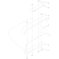 Toro GrandStand 91cm - 74534TE (404330000 - 405599999) Deflector No. 119-2347