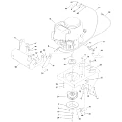 Toro GrandStand 91cm - 74534TE (400000000 - 404329999) Engine