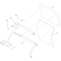 Toro GrandStand 91cm - 74540TE (400000000 - 405549999) Cushion No. 130-1767