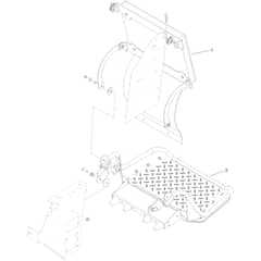 Toro GrandStand 91cm - 74540TE (405550000 - 412999999) Cushion and Platform