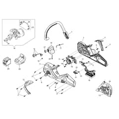 GSi 30 - Oleo-Mac Chainsaw Motor Diagram