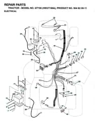 Husqvarna Gt190 - Electrical