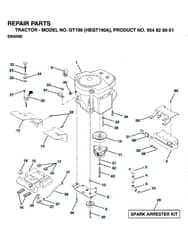 Husqvarna Gt190 - Engine & Cutting Equipment