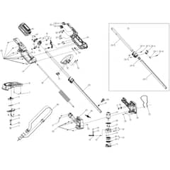 Cobra GT3240VZ - Grass Trimmer Main Diagram