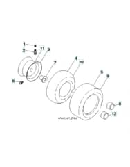 Husqvarna Gt54Ls - Wheels & Tyres
