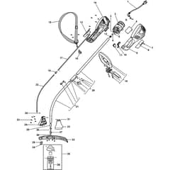 GT 110c A - 2022 - 291850102/ST1 - Stiga Trimmer Trimmer Diagram