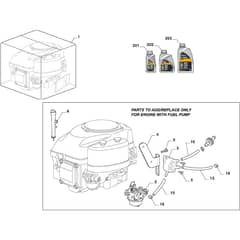 GT 38HR - 2022-2023 - 2T0620447/AT2 - Atco Ride On Mower Fuel Pump Diagram