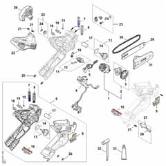 Stihl GTA 40.0 - Spare Parts - Parts Diagram