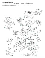 Husqvarna Gth2250C - Chassis & Enclosures