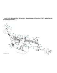 Husqvarna Gth2448 T - Steering