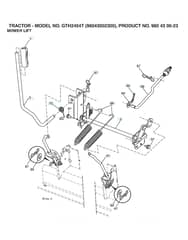 Husqvarna Gth2454 T - Mower Lift & Deck Lift