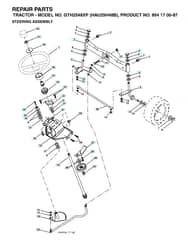 Husqvarna Gth2548 Xp - Steering