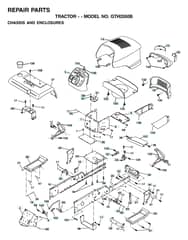 Husqvarna Gth2550 B - Chassis & Enclosures