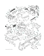 Husqvarna Gth260 Twin - Chassis & Enclosures