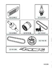 Husqvarna Gth260 Twin - Frequently Used Parts