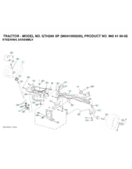 Husqvarna Gth260 Xp - Steering