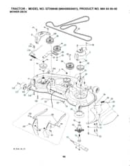 Husqvarna Gth2648 - Mower Deck & Cutting Deck