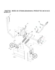 Husqvarna Gth2648 - Mower Lift & Deck Lift