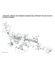 Husqvarna Gth2654 T - Steering